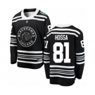 Youth Chicago Blackhawks #81 Marian Hossa Black 2019 Winter Classic Fanatics Branded Breakaway NHL Jersey