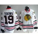 youth nhl chicago blackhawks #19 toews white