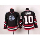 youth nhl jerseys chicago blackhawks #10 sharp black-1[2014 new stadium][the skeleton head]