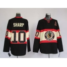youth nhl jerseys chicago blackhawks #10 sharp black[third edition]