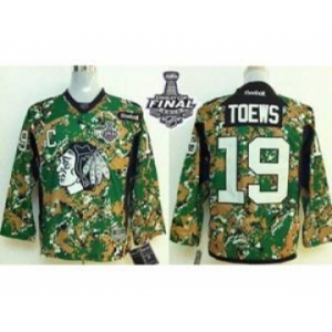 youth nhl jerseys chicago blackhawks #19 toews camo[2015 stanley cup]