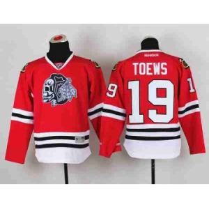 youth nhl jerseys chicago blackhawks #19 toews red-1[the skeleton head]