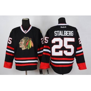 youth nhl jerseys chicago blackhawks #25 stalberg black
