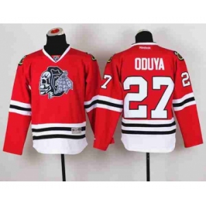 youth nhl jerseys chicago blackhawks #27 oduya red-1[the skeleton head][oduya]