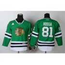 youth nhl jerseys chicago blackhawks #81 hossa green