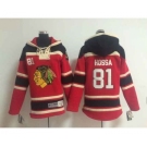 youth nhl jerseys chicago blackhawks #81 hossa red[pullover hooded sweatshirt]