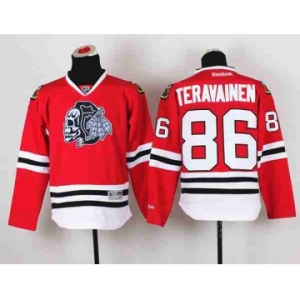 youth nhl jerseys chicago blackhawks #86 teravainen red-1[the skeleton head]
