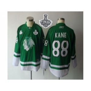 youth nhl jerseys chicago blackhawks #88 kane green[2015 stanley cup]