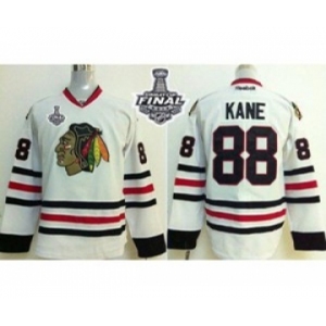 youth nhl jerseys chicago blackhawks #88 kane white[2015 stanley cup]