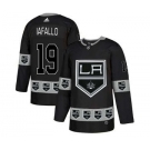 Los Angeles Kings #19 Alex Iafallo Black Team Logos Fashion Jersey