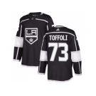 Men Adidas Los Angeles Kings #73 Tyler Toffoli Black Home Authentic Stitched NHL Jersey