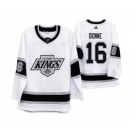 Men's Los Angeles Kings #16 Marcel Dionne 2019-20 Heritage White Throwback 90s Hockey Jersey