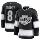 Men's Los Angeles Kings #8 Drew Doughty Black 2024-25 Home Stitched Hockey Jersey