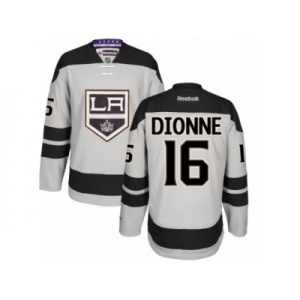 Men's Reebok Los Angeles Kings #16 Marcel Dionne Authentic Gray Alternate NHL Jersey