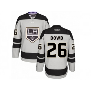 Men's Reebok Los Angeles Kings #26 Nic Dowd Authentic Gray Alternate NHL Jersey