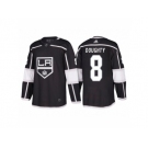 Men's adidas Drew Doughty Los Angeles Kings #8 Black 2018 New Season Team Home Jersey