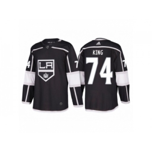 Men's adidas Dwight King Los Angeles Kings #74 Black 2018 New Season Team Home Jersey