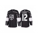 Men's adidas Marian Gaborik Los Angeles Kings #12 Black 2018 New Season Team Home Jersey