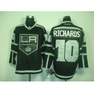 nhl jerseys los angeles kings #10 richards fullblack