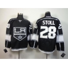 nhl jerseys los angeles kings #28 stoll black