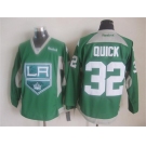 nhl jerseys los angeles kings #32 quick green