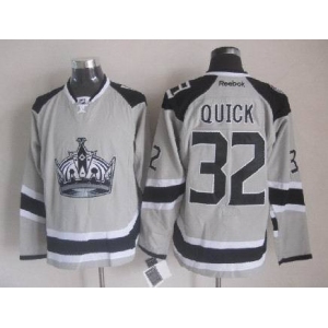 nhl jerseys los angeles kings #32 quick grey[2014 new stadium]