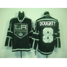 nhl jerseys los angeles kings #8 doughty fullblack