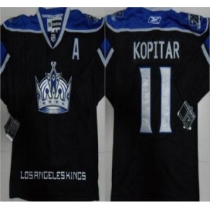 nhl los angeles kings #11 kopitar black(A patch)