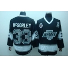 nhl los angeles kings #33 mcsorley  black