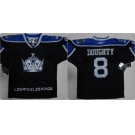 nhl los angeles kings #8 doughty black