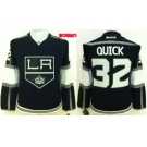 women nhl jerseys los angeles kings #32 quick black