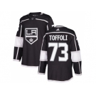 Youth Adidas Los Angeles Kings #73 Tyler Toffoli Black Home Authentic Stitched NHL Jersey