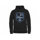 Los Angeles Kings Black Rinkside Pond Hockey Pullover Hoodie