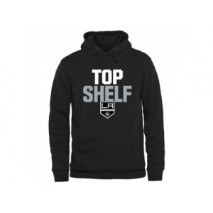 Los Angeles Kings Black Top Shelf Pullover Hoodie
