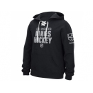 Los Angeles Kings Reebok Stitch Black Em Up Lace Hoodie