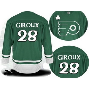 2011 philadelphia flyers #28 claude giroux green