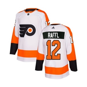 Adidas Philadelphia Flyers #12 Michael Raffl Authentic White Away NHL Jersey