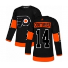 Adidas Philadelphia Flyers #14 Sean Couturier Authentic Black Alternate NHL Jersey