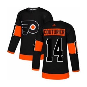 Adidas Philadelphia Flyers #14 Sean Couturier Premier Black Alternate NHL Jersey