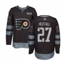 Adidas Philadelphia Flyers #27 Ron Hextall Authentic Black 1917-2017 100th Anniversary NHL Jersey