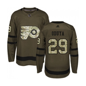 Adidas Philadelphia Flyers #29 Johnny Oduya Premier Green Salute to Service NHL Jersey