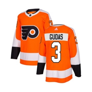 Adidas Philadelphia Flyers #3 Radko Gudas Premier Orange Home NHL Jersey