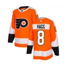 Adidas Philadelphia Flyers #8 Robert Hagg Premier Orange Home NHL Jersey