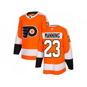 Men Adidas Philadelphia Flyers #23 Brandon Manning Orange Home Authentic Stitched NHL Jersey