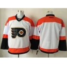 Men Philadelphia Flyers Blank White 3rd Stitched NHL Jersey