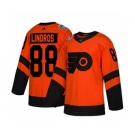 Men's Flyers #88 Eric Lindros Orange 2019 Stadium Series Stitched Hockey Jersey