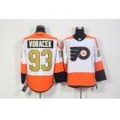 Men's Philadelphia Flyers #93 Jakub Voracek White 3rd Stitched NHL Jersey