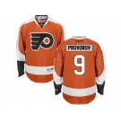 Men's Reebok Philadelphia Flyers #9 Ivan Provorov Authentic Orange Home NHL Jersey