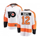 Philadelphia Flyers #12 Michael Raffl Fanatics Branded White Away Breakaway NHL Jersey