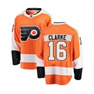 Philadelphia Flyers #16 Bobby Clarke Fanatics Branded Orange Home Breakaway NHL Jersey